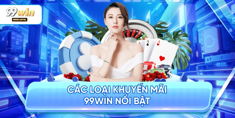 Các Loại Khuyến Mãi 99WIN Nổi Bật